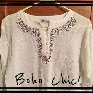 😎 Super Cute Boho Blouse