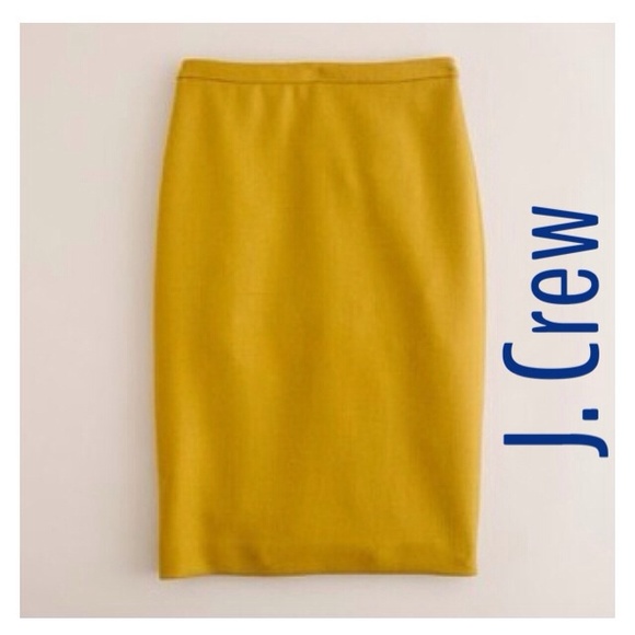 J. Crew Dresses & Skirts - ❌SOLD❌J. Crew Double Serge Wool Pencil Skirt