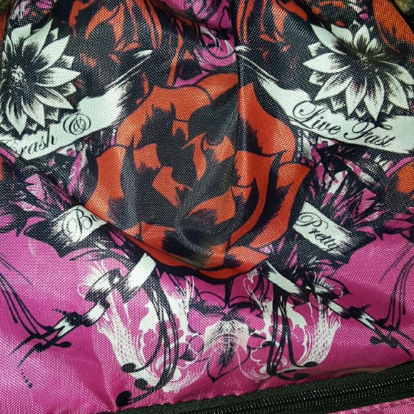 Crash & Burn drawstring bag - Picture 2 of 4