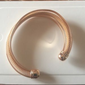 NWO Tags 14K Yellow Gold Filled Bangle Bracelet