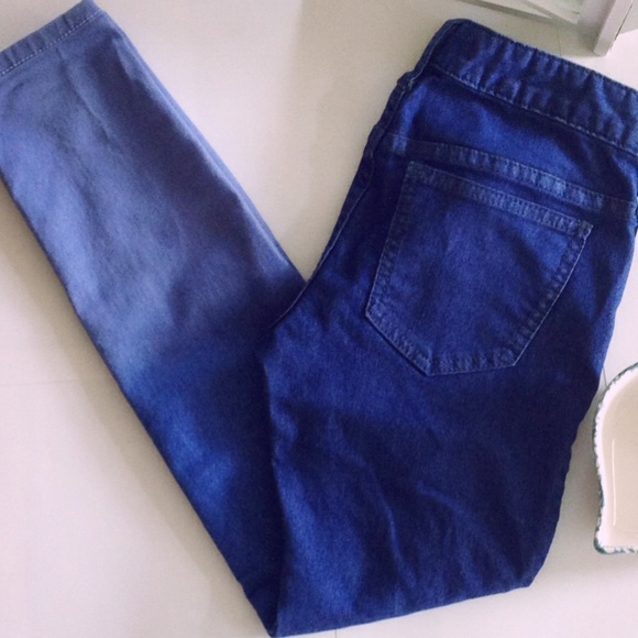 Free People Denim - Free People Blue Fade Skinny Denim Stretch Jeans