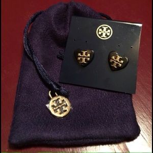 Tory Burch Heart earrings