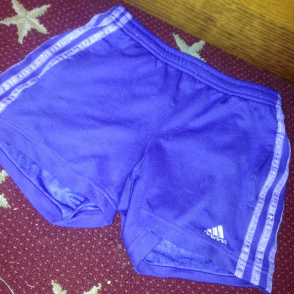 Purple Adidas Shorts - Picture 2 of 2