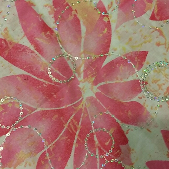 Floral pink tunic dress - Picture 2 of 2