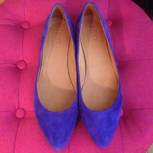 Madewell suede flats