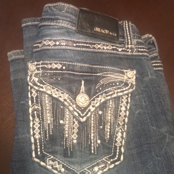 Grace in LA jeans!
