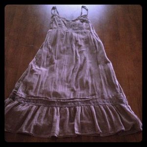 Old Navy small taupe boho summer dress