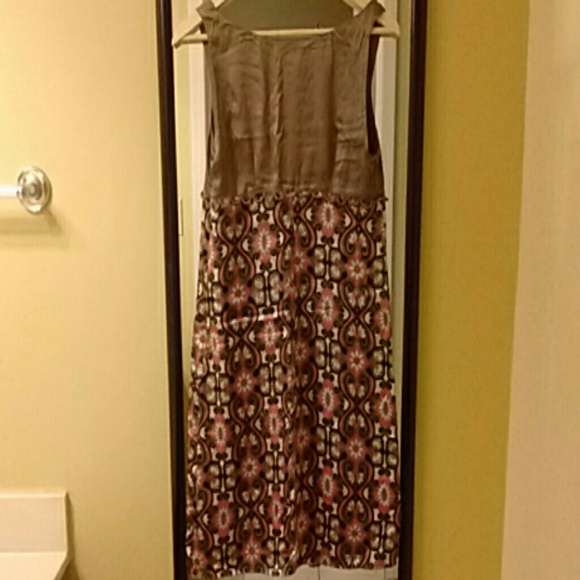 M.L.L.P. 100% silk dress - Picture 3 of 4