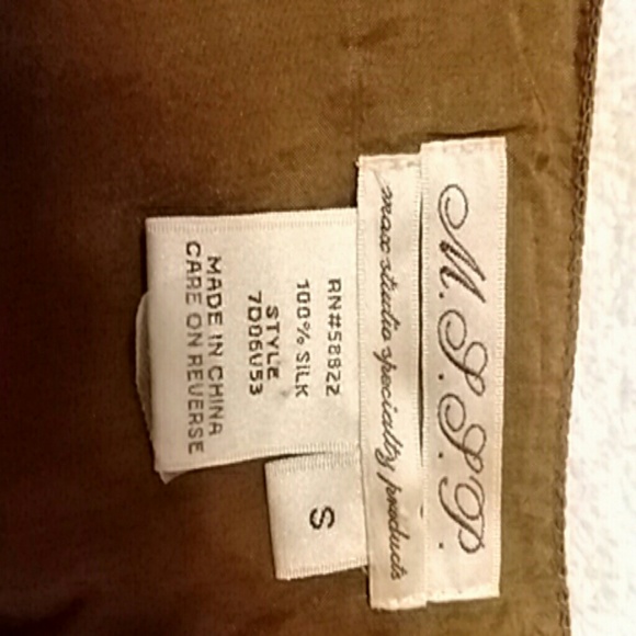 M.L.L.P. 100% silk dress - Picture 4 of 4