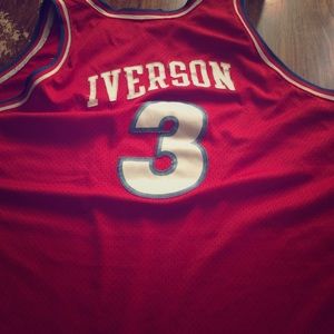 Nike Iverson Sixers Throwback