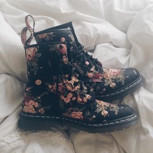 Floral Doc Martens