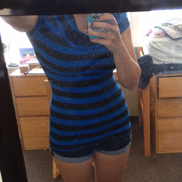 Pretty blue striped shirt