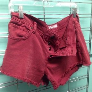 Sale!! 🌺 Free People maroon denim!