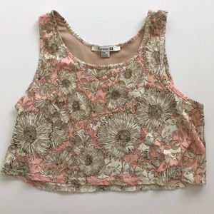 Floral Crop Top