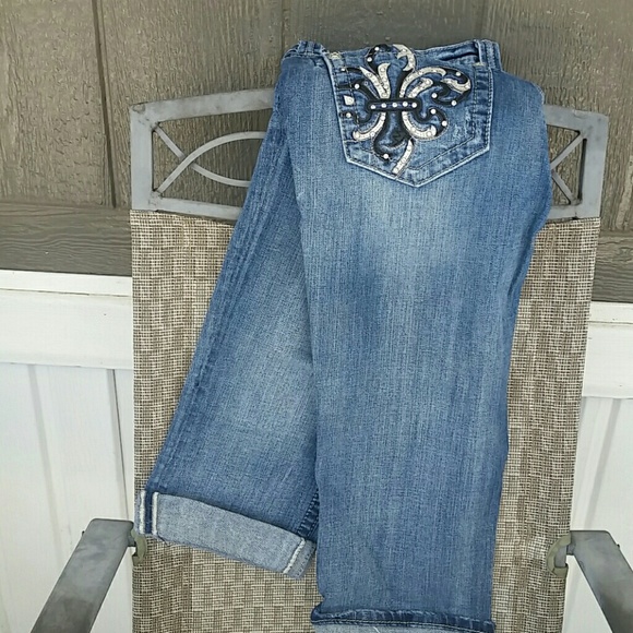 Miss me crop jeans size 29