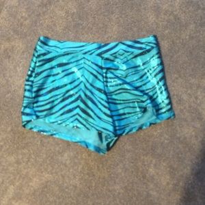 Zebra dance shorts