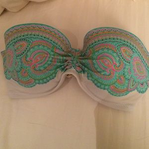 VS Patterned Bikini Top