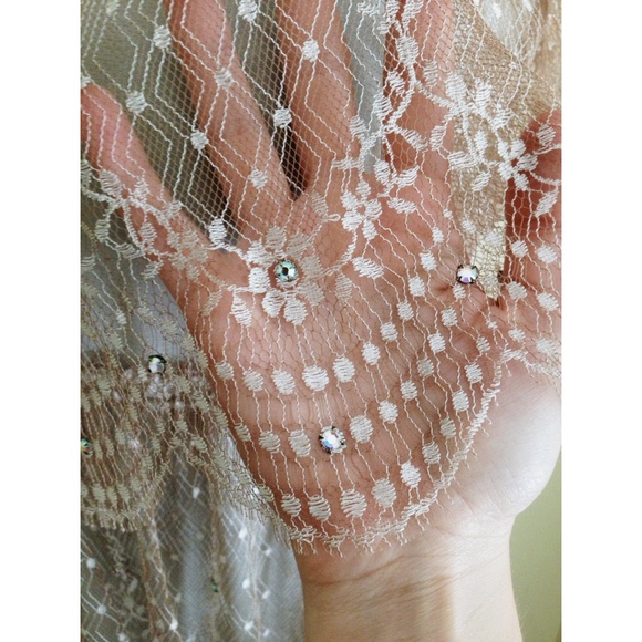 ♥️SOLD Vintage jeweled party dress - Picture 2 of 4