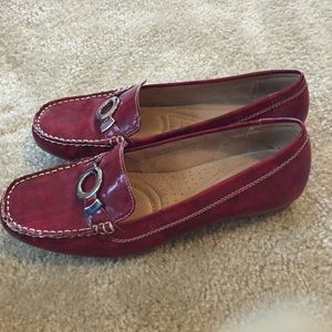 Naturalizer Burgandy Flats