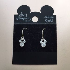 Adorable Silver Mickey Mouse Earrings