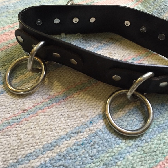 Real Leather Bondage Belt
