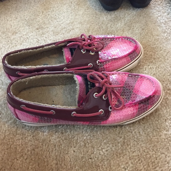 Sperry Pink Sparkle