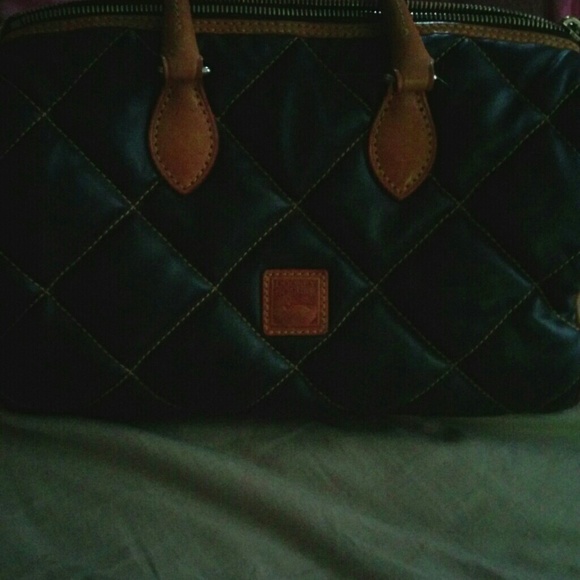 Dooney and Bourke quilted satchel