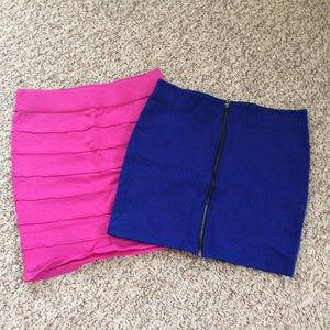 Bundle!! Two Bandage Skirts in Medium 😍