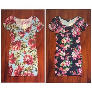 Short length floral dress bundle