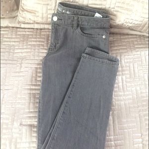 Michael Kors skinny gray jeans