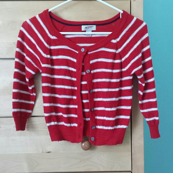 Striped Crop Top Sweater