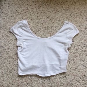 White crop top!