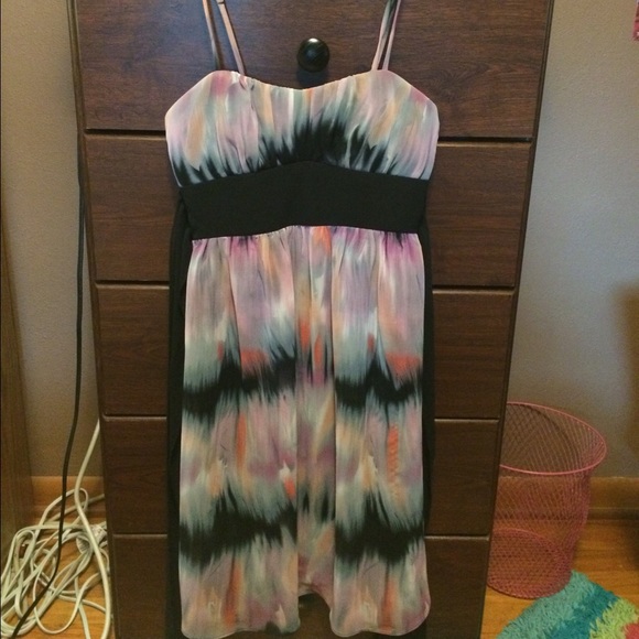 Multi-colored dress!