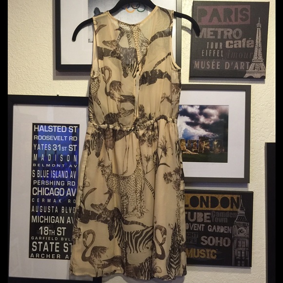 Madewell Tailored Silk Dress in Safari Stitch - Picture 3 of 3