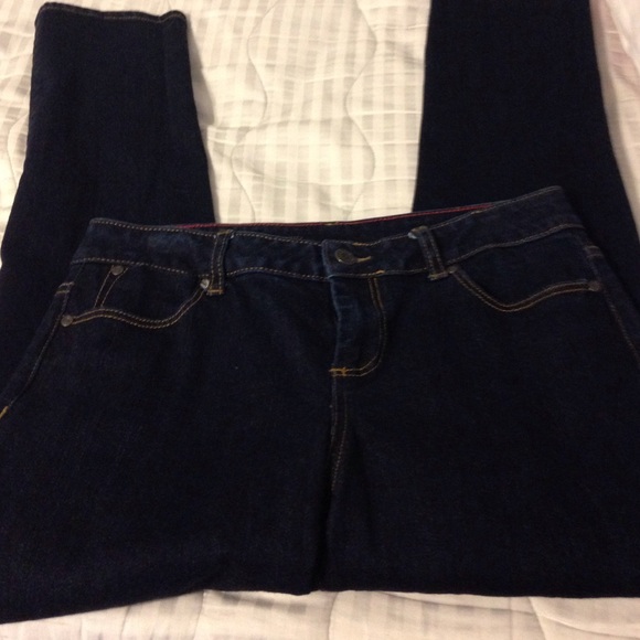 talbots signature slim ankle denim