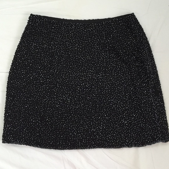 CACHE beaded skirt