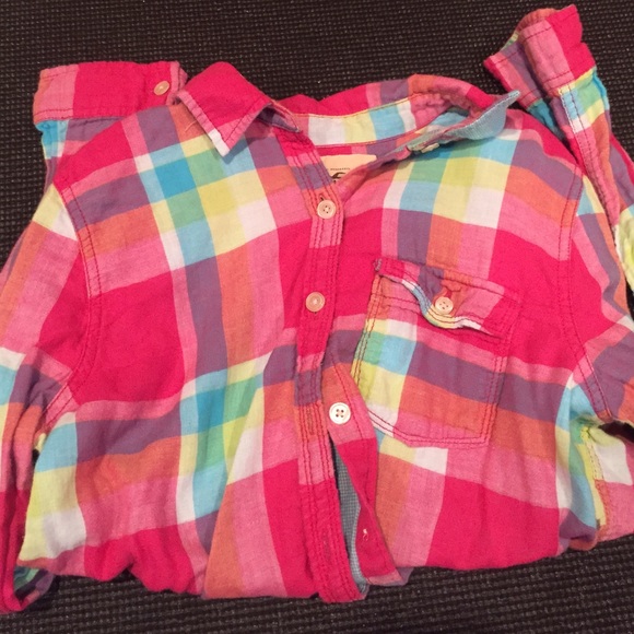 Hollister Colorful Flannel