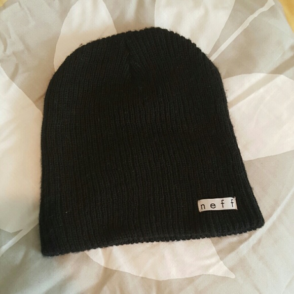 Black Neff beanie