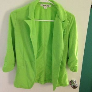 3 fun colored Blazers