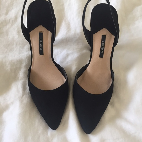 Black Pointed Toe Heels