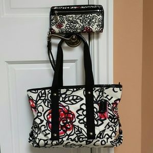 Coach Tote, Wallet, and Wristlet