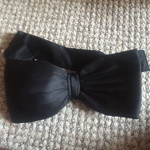 H&M bow tie waist belt