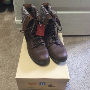Missing Supply Co Khloe Cognac Boots