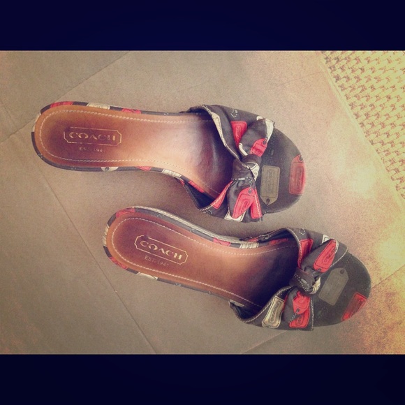Coach sandals