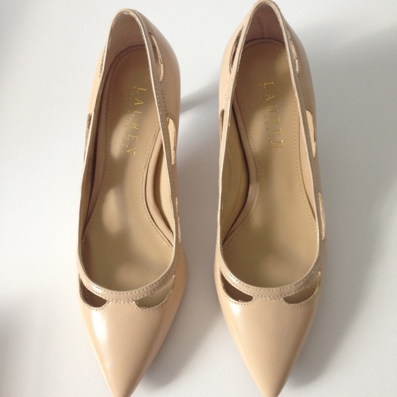 Ralph Lauren Nude Heels