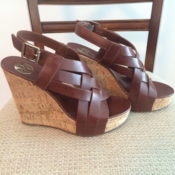 Tory Burch Shoes - Tory Burch Ace Cork Wedges