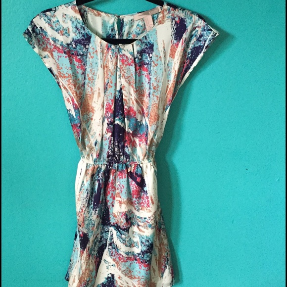 Satin printed dress from Forever 21