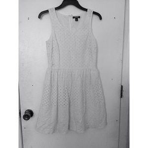 White Eyelet Old Navy Dress