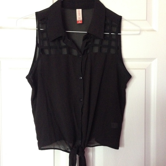 No Boundaries Sheer Blouse