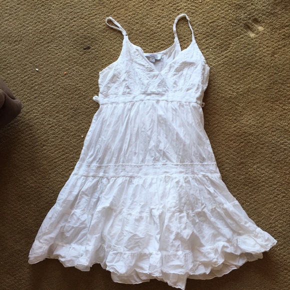 White cotton sundress